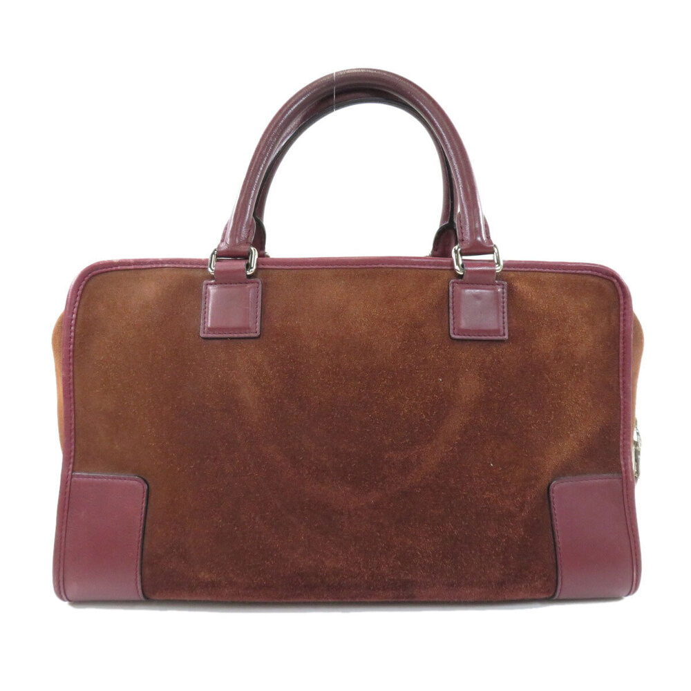 Loewe Anasona Bag Suede Anagram Tote